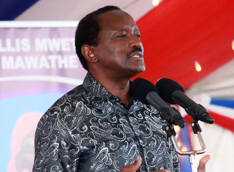 File Image of Wiper Party leader Kalonzo Musyoka.